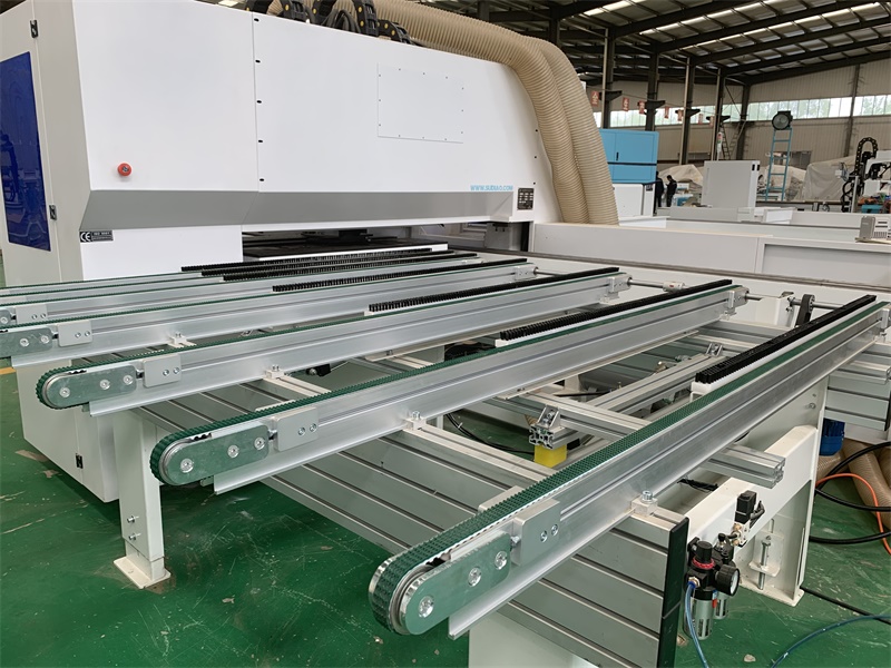 What positive effects does 6 sides cnc drilling machine have on panel furniture production industry?