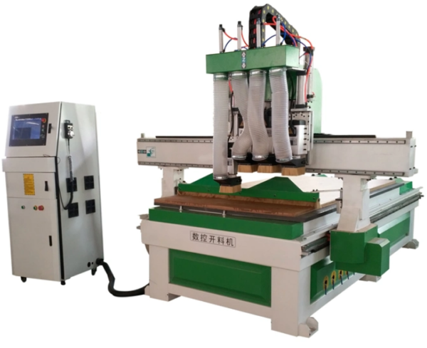 Multi Spindle Three Processing Wood Cnc Router Carving Machine